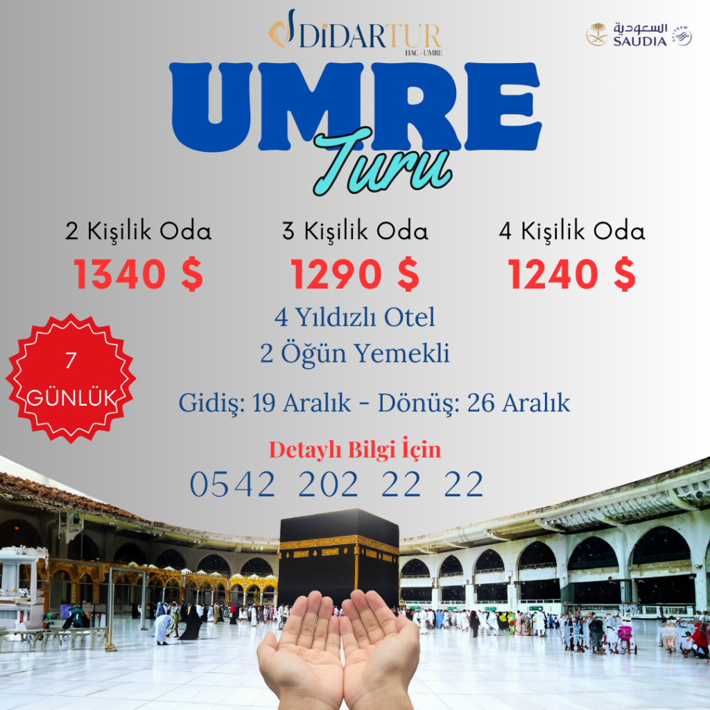 umreye gitmek kaç euro 2024-bir umre ne kadar-1 haftalık umre fiyatları diyanet