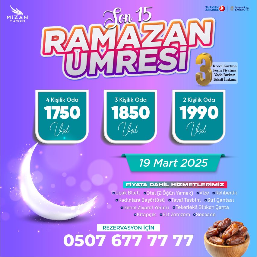 ramazan umre - diyanet ramazan umre fiyatları 2025