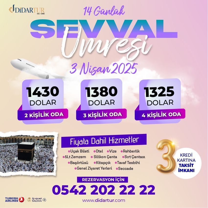 şevval-umresi-2025-fiyat-listesi-diyanet-hisar-turizm