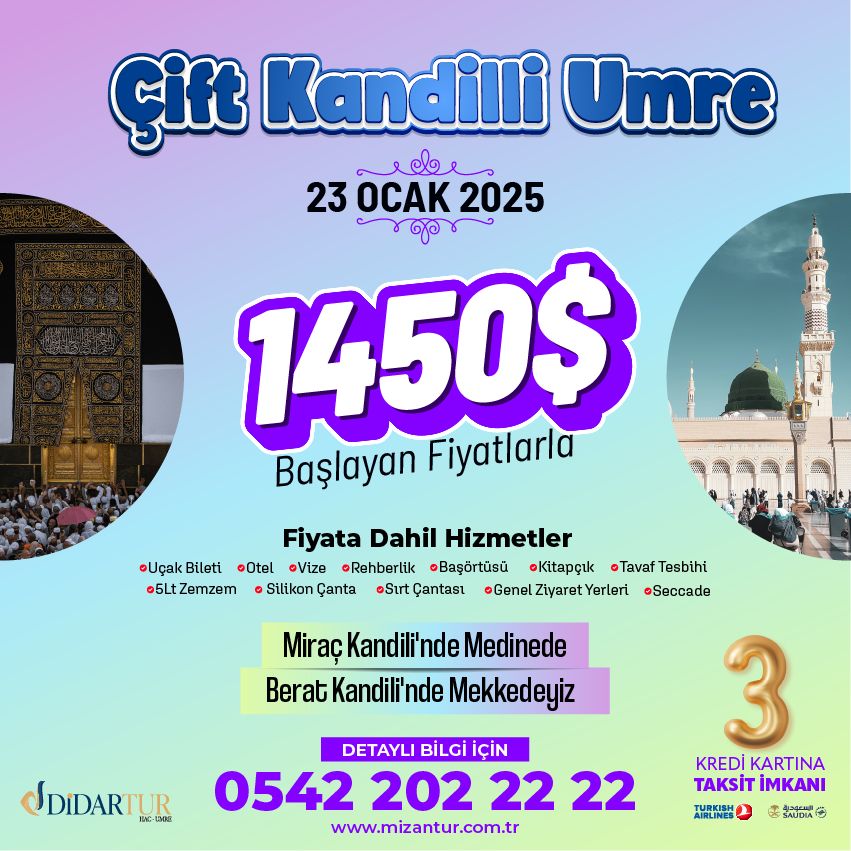 umre fiyatlari 2024-çift kandil umre-çift kandil umresi